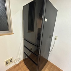 【おしゃれな黒】冷蔵庫３５５㍑