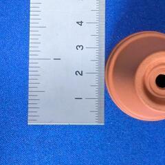 【新古品、値下げしました❢】ミニチュア　テラコッタ植木鉢　10個セットの画像