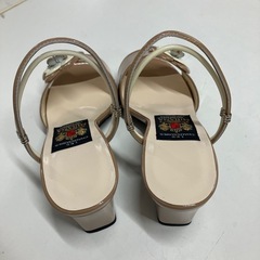 A2505-171 MIHAMA サンダル レディース サイズ22cm TYS2 ピンクベージュ 中古美品の画像