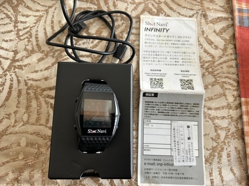 美品　Shot Navi INFINITY ゴルフ GPSウォッチ