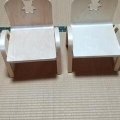 子供用 椅子  木製