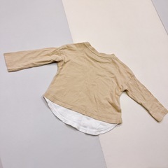【美品】重ね着風 ロンＴ 70~80サイズ 西松屋の画像