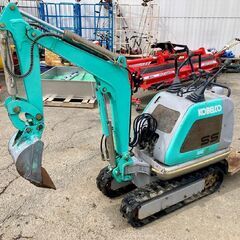 中古 動作確認済み コベルコ 神戸製鉄所 ミニ油圧ショベル SS1 時間数約252hの画像