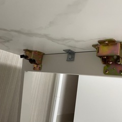 ジャンク品　大理石風テーブルの画像