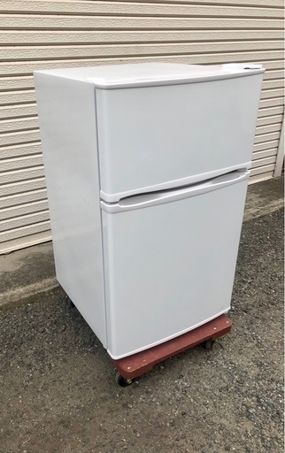 美品マックスゼン2020年製　2ドアミニ冷蔵庫　90リッター　JR090ML01 美品マックスゼン2020年製 2ドアミニ冷蔵庫 90リッター JR090ML01