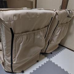 3way 車中泊マット 多段リクライニング座椅子　2個セットの画像