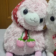 ベイビー　アルパカッソ　ビッグぬいぐるみ2個セットの画像