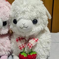 ベイビー　アルパカッソ　ビッグぬいぐるみ2個セットの画像