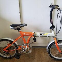 B705 折り畳み自転車★タウン&カントリー★6段変速★18インチ