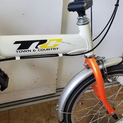 B705 折り畳み自転車★タウン&カントリー★6段変速★18インチの画像