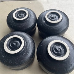 黒の小鉢4個セットの画像