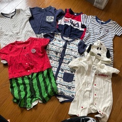夏服　ベビー服　ロンパース
