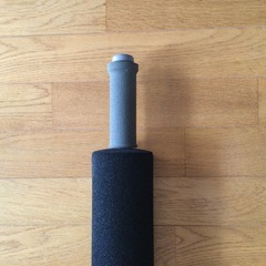 フィットネスチューブ用バー付きパッドの画像