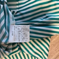 ノーリーズ　ストライプ長袖シャツ Mの画像