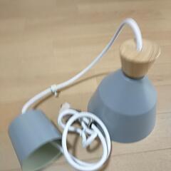 【新品】ペンダントライト　グレー　の画像
