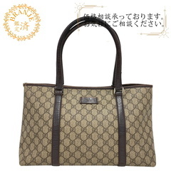 グッチ GUCCI ハンドバッグ GGスプリーム トートバッグ ...