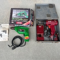 電機工具　リョービ　ドリル　