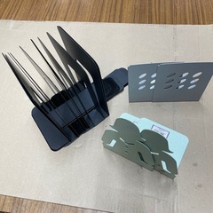 ブックスタンド15個まとめ鉄製の画像