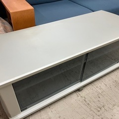 A2505-177 テレビ台 グレー キズ汚れ有り