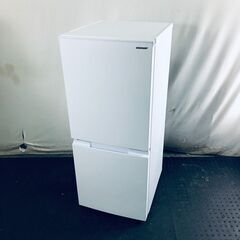 ID:rg220583 シャープ SHARP 冷蔵庫 一人暮らし 中古 2022年製 2ドア 152L ホワイト ファン式 両方開き SJ-D15J-W  【リユース品：状態B】【送料無料】【設置費用無料】