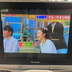 Panasonic ブラウン管テレビ　25型　25インチ　中古品