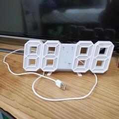 LED　デジタル時計の画像