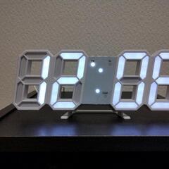 LED　デジタル時計の画像