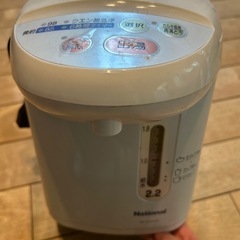 ナショナル　電気ポットの画像