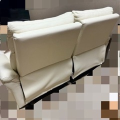 電動リクライニングソファ　2〜3人掛けの画像