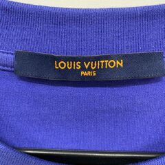 Louis Vuitton Tシャツ モノグラムグラディエント PM222Q NPG HKY46W ブルーペトロール LVSE 綿100％ ルイ・ヴィトンの画像