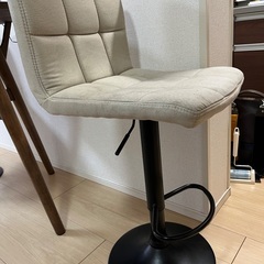 カウンターチェア ファブリック