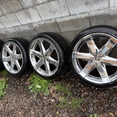 M's SPEED 19インチ 
メッキホイールの画像