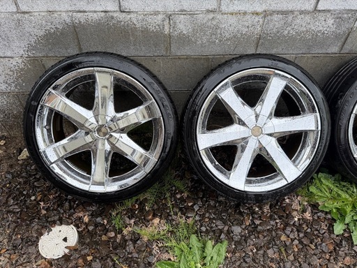 M's SPEED 19インチ 
メッキホイール