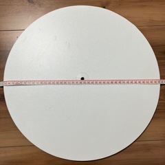 丸い板　直径40cm ホワイト