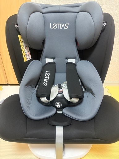 【売買済】 チャイルドシート ※欠品有　360&deg; 回転式 0か月~12歳頃(0-36kg) ISOFIX・シートベルト固定両対応 (ブラック(ISOFIX))