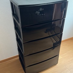 【7月末まで】5段 プラスチック チェスト