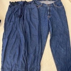 ニコアンド　デニム&ガウチョ　まとめて