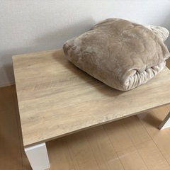 ニトリローテーブル こたつの画像