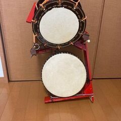 チンドン屋太鼓セットの画像