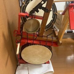 チンドン屋太鼓セットの画像