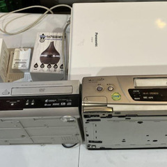 DVDプレーヤー　空気清浄機 F-PJD35 NV-H220G ...
