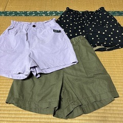 子ども服 140  150ボトムス スカート キュロット  の画像