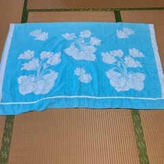 取りに来てくれる方に差し上げます　シーツ　タオルケットセットの画像