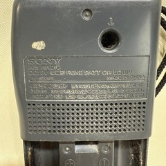 SONY AMラジオ ICR-P15 単三2本　の画像