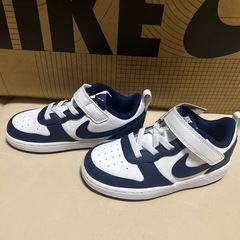 NIKE コート　バーロウ　LOW 2TDV 15㎝ ホワイト×...