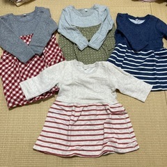 無印　ワンピース、チュニック90センチ