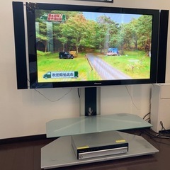 【無料】Pioneer ピュアビジョン プラズマ ディスプレイ43インチ