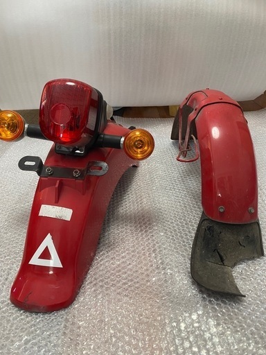 特別価格　郵政カブ　前後フェンダー