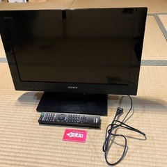 【22型液晶テレビ】SONY BRAVIA