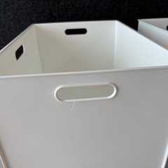 ニトリ　収納ボックス　※ジャンク品 ※左のみの画像